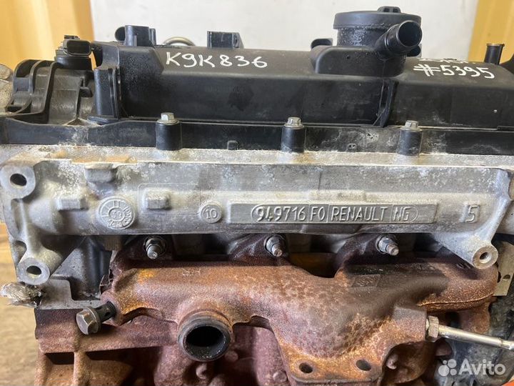 Двигатель Renault Scenic III 1.5 DCI K9K836 2010