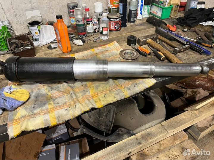 Цилиндр гидравлический подъема кузова газ 53