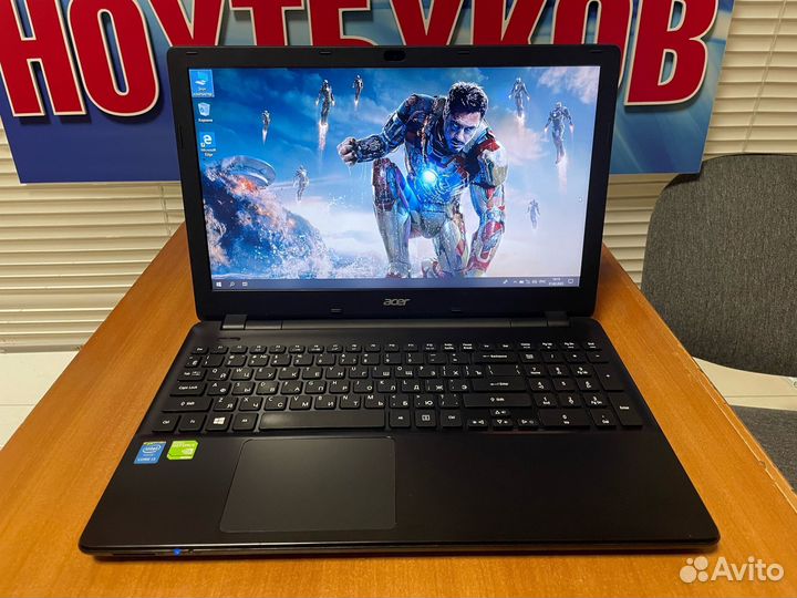 Игровой ноутбук в отличном состоянии / ssd