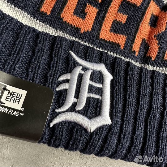 Шапка зимняя MLB Detroit Tigers