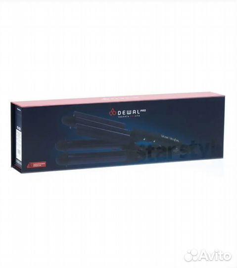 Плойка для волос Star Style тройная