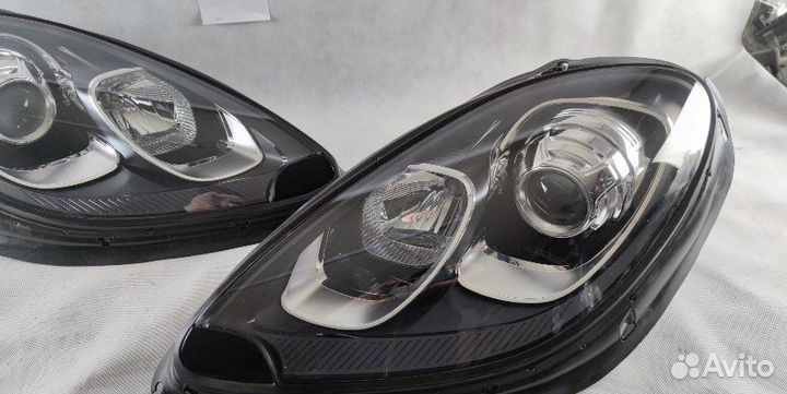 Фары Porsche Macan линза 95B комплект