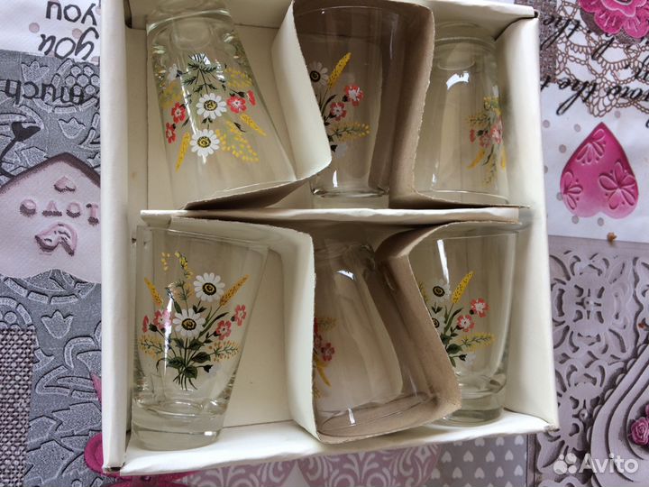 Рюмки, стопки набор