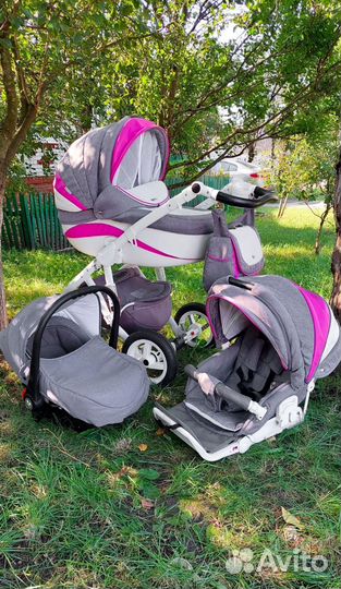 Коляска adamex barletta/ bebe mobile mario