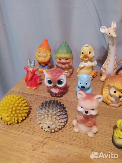 Резиновые игрушки СССР