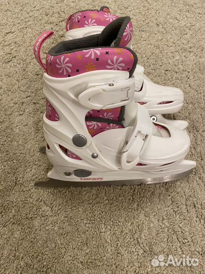 Коньки раздвижные 30-33