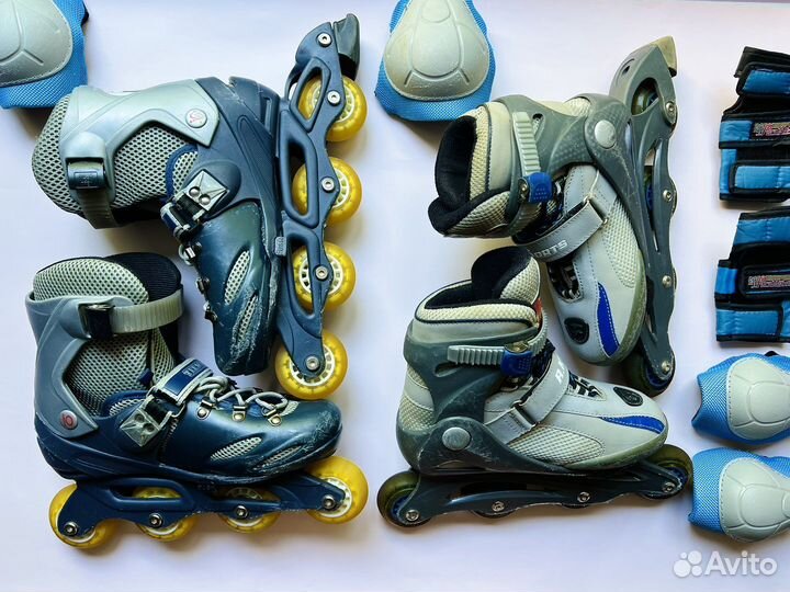 Роликовые коньки детские раздвижные 31 34 37