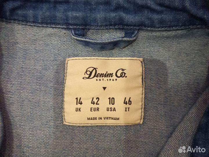 Джинсовая рубашка,кардеган