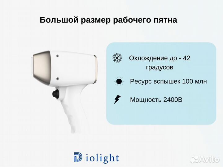 Лазерный аппарат D-I-OlightUltraMax-Pro2400iq