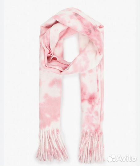 Шарф befree розово-белый