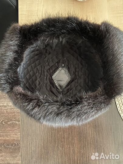 Мужская шапка норковая