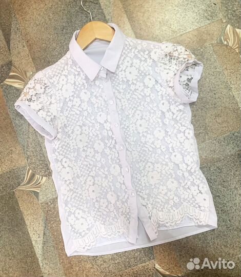 Школьная форма для девочки. Рубашки