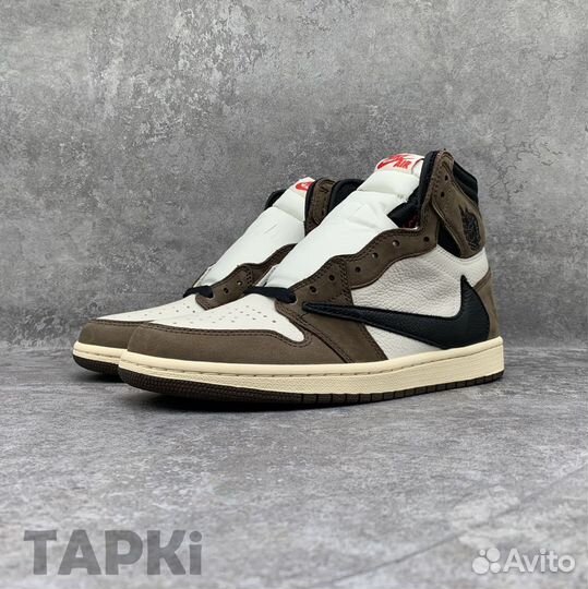 Travis Scott X Nike Air Jordan 1 Lux кроссовки