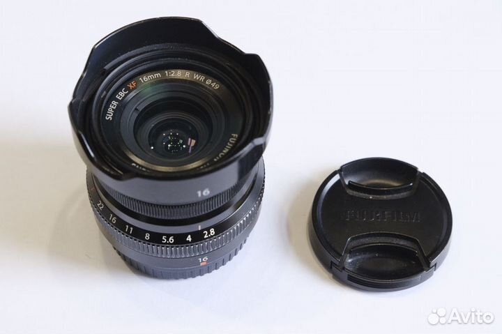 Fujifilm XF16mm f/2.8 R WR Black