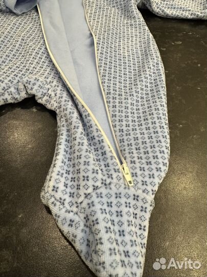 Комбинезон велюровый утепленный 62