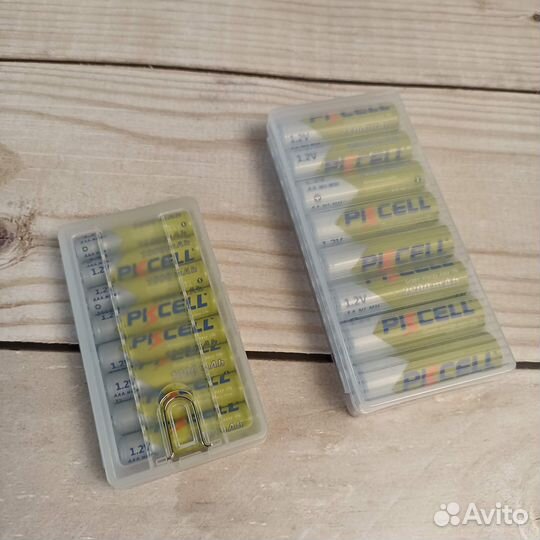 Пальчиковые AA и мизинчиковые AAA аккумуляторы