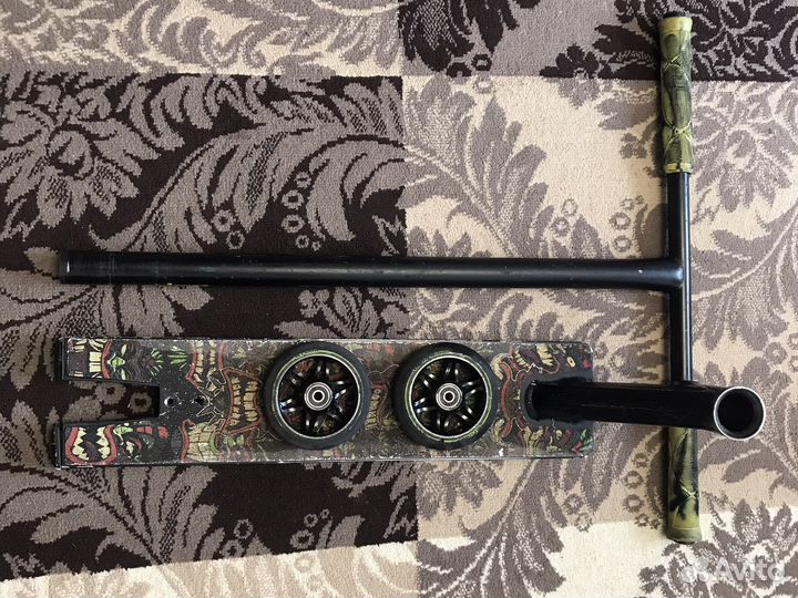 Запчасти на трюковой самокат, от tech team voodoo