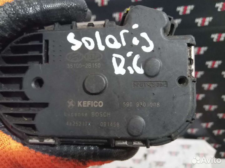 Заслонка дроссельная В сборе hyundai / KIA