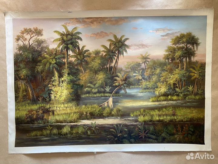 Картина маслом на холсте 61*92