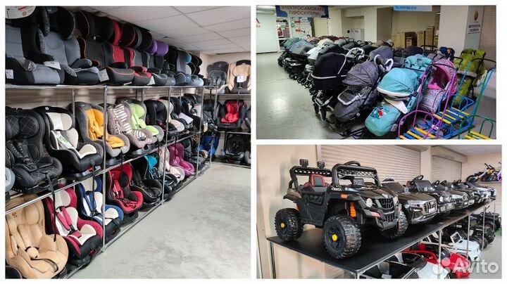 Самокат Трехколесный поворотный складной