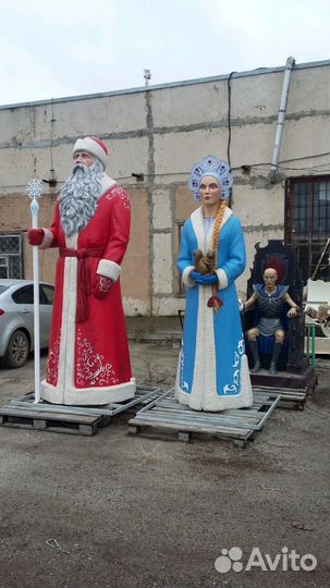 Дад Мороз и Снегурочка