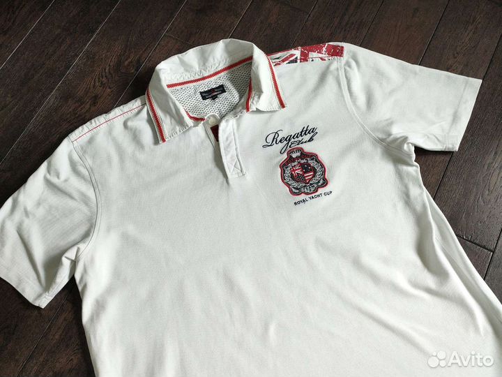 Поло мужское с коротким рукавом