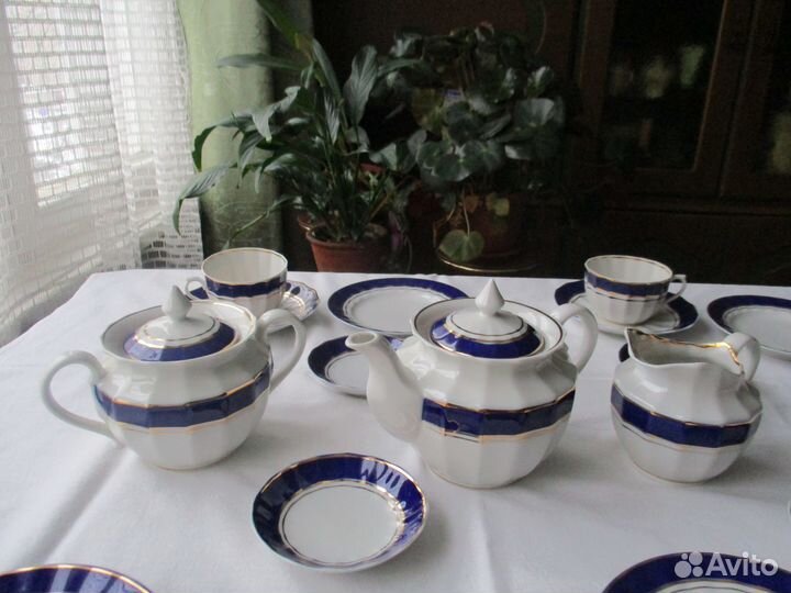 Чайный сервиз,Вербилки-Гарднер, новый 27 предметов