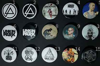 Значки Linkin Park