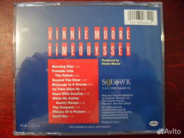 Vinnie moore CD