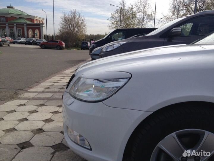 Накладки на передние фары(реснички) Skoda Octavia