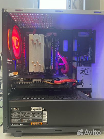 Игровой компьютер в сборе xeon e5 2630 v3 1060 3gb