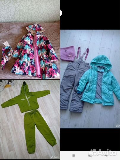 Детские вещи пакетом на девочку 122