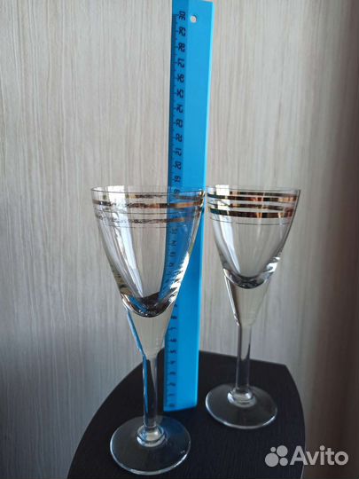 Фужеры винтаж СССР 60-е 2 шт