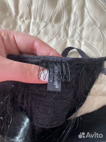 Хвост на заколках