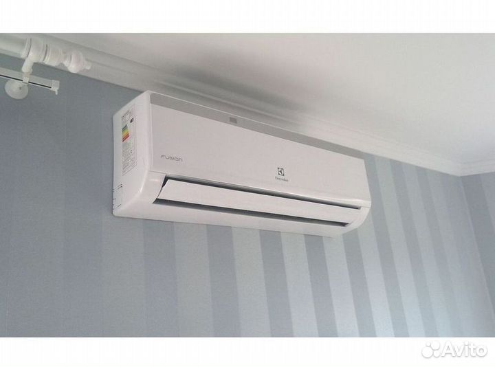 Сплит система с установкой