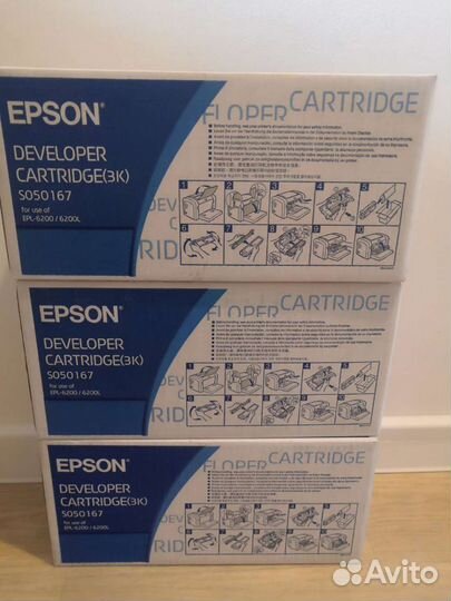 Оригинальный картридж Epson S050167