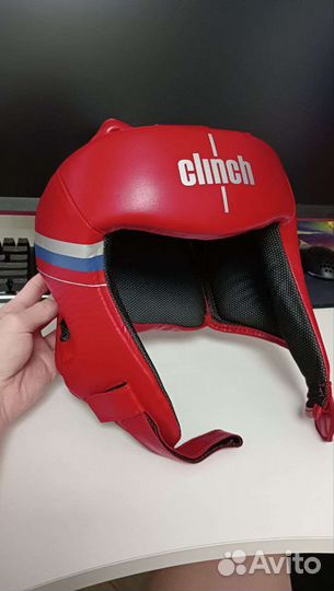 Шлем для бокса/кикбоксинга clinch olimp dual