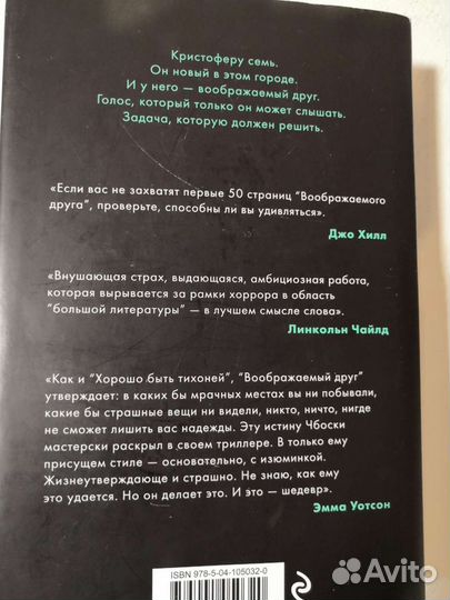 Книга Чбоски 