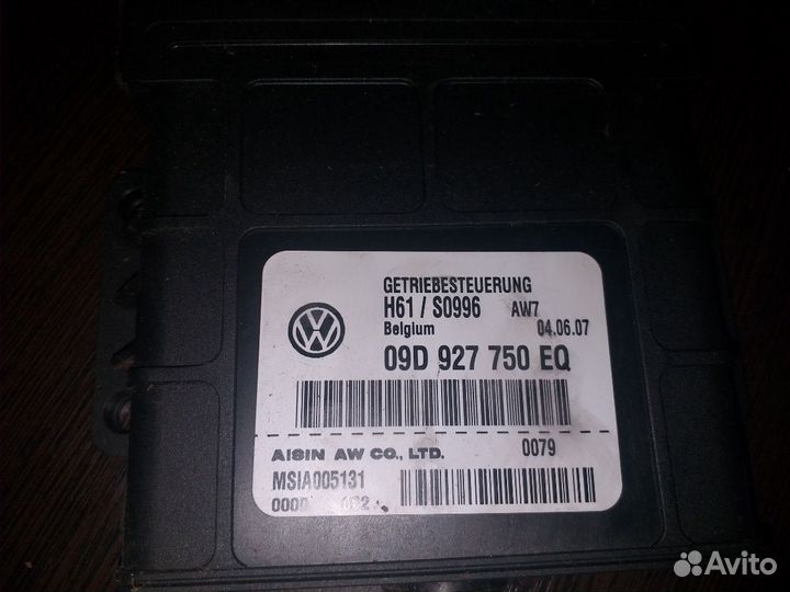 Блок управления АКПП туарег 3.2 2004г