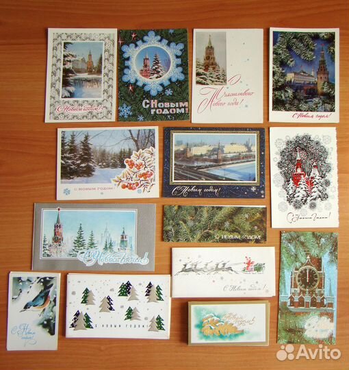 Открытки СССР разной тематики