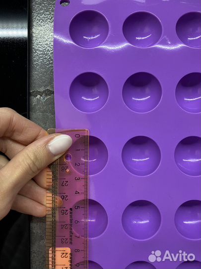 Форма силиконовая полусферы