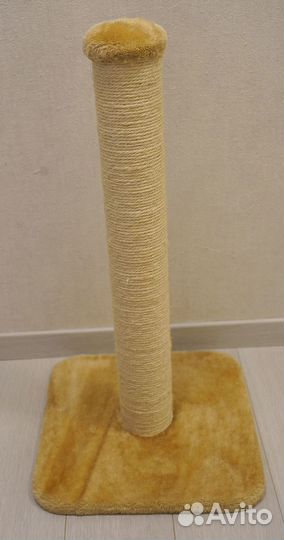 Когтеточка для кошек foxie Столбик 35х35х62см