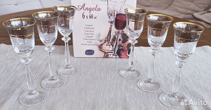 Бокалы и рюмки bohemia