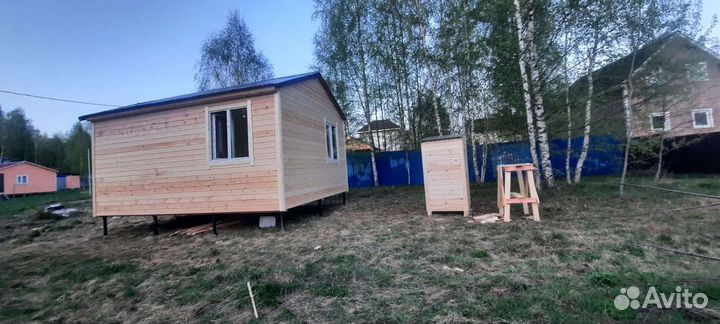 Каркасный дом 6х6м летний вариант