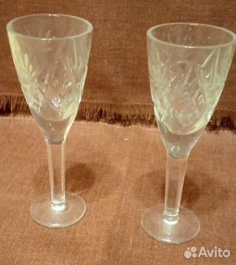 Рюмки, стаканы