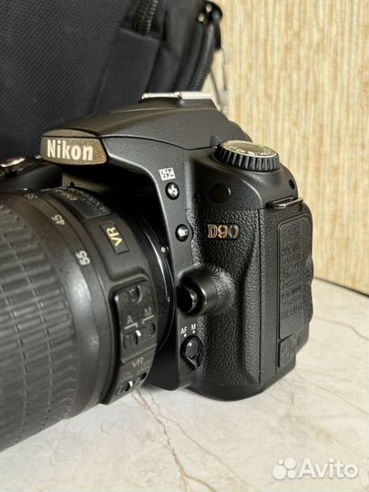 Зеркальный фотоаппарат nikon d90 kit 18-55