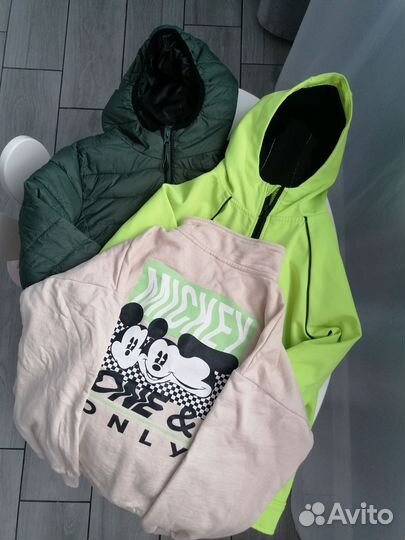 Фирменные вещи на мальчика 128 134 пакетом