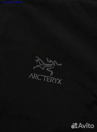 Ветровка Arcteryx черного цвета