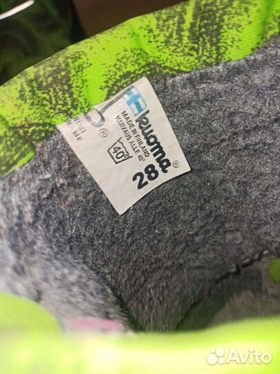 Сапоги детские kuoma 28 размер Финляндия