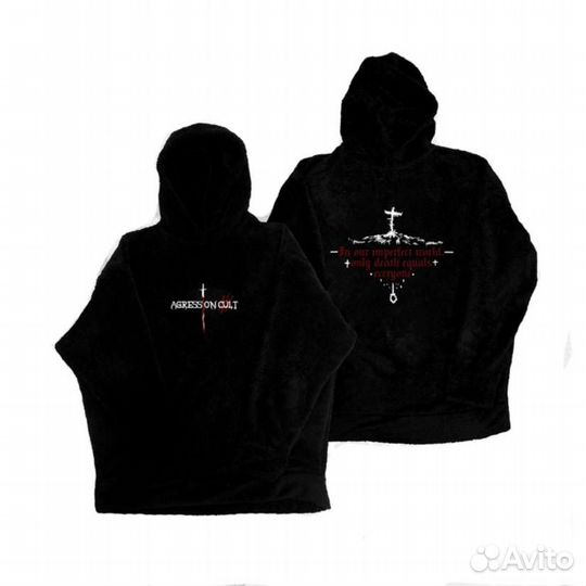 Плюш Худи Smert Agression cult